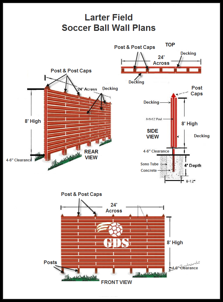 Soccer Ball Wall Plans