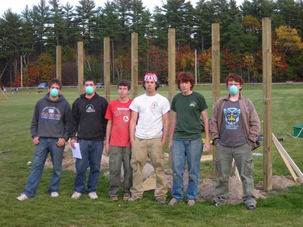 Matt P, Casy S, Matt R, Mackey G, myself and Max I