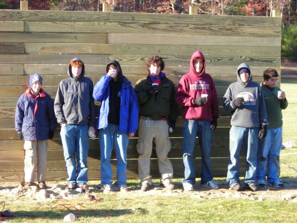 Mark N, myself, Nick M, Mackey G, Max H, Matt P, and Mike S